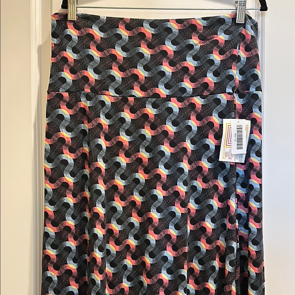 Geometric Patterned Women's Skirt